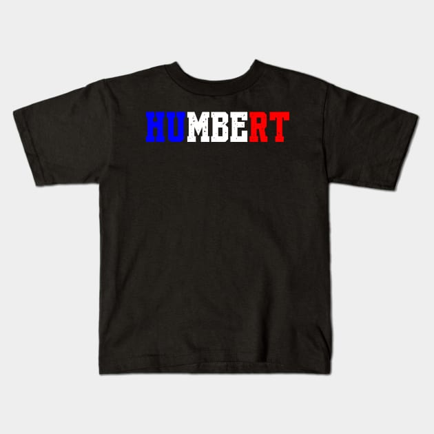 Humbert -  Tennis player Kids T-Shirt by King Chris